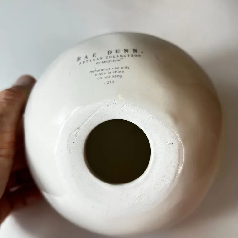 Rae Dunn NWT Ivory Ceramic 